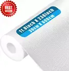 Non-Adhesive Drawer Liner 11.8"x236" Washable Shelf Cabinet Fridge Cupboard Pad