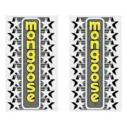 Mongoose - 1983-85 YELLOW fork Decals - Old school bmx