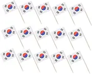 Homoyoyo 200pcs Decorative Cocktail Toppers Flag Picks for Fruit Appetizers Beverages for Parties Events and Gatherings Eye Catching Food Flag Picks
