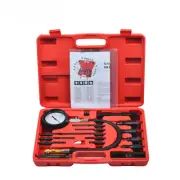 Diesel Engine Cylinder Compression Tester Tool Kit Set Pressure Gauge Tester Kit