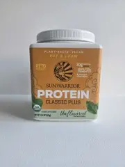 Plant Based Vegan Protein Powder Unflavored And Unsweetened Sunwarrior