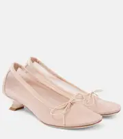 [Simone Rocha] Simone Rocha Mesh ballet pumps AU 5 beige