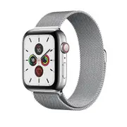 Milanese Loop Apple Watch Strap For Apple Watch 42mm Silver