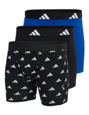 [Adidas] Active Flex Cotton Boxer Brief 3 Pack in Multi