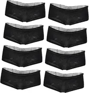 Healeved 3sets Maternity Care Period Pants Postpartum Underwear Pants Women Maternity Underwear Panties Mesh Underwear Period Underwear Women's Shorts Pregnant Woman Underwear Nylon 8pcs*3