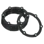 12Pcs 3 Inch Rotating Swivel Stand with Steel Ball Bearings, Black, 6 Balls