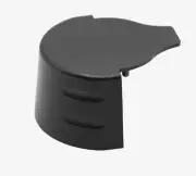 Basso Bicycle Aero Flat Top Paradigma Stem Cap Cover Gravel Road Cycling Black
