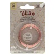 BeadSmith Copper 20 Gauge German Wire by Wire Elements ~ (6.56 Yards)