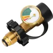 100 Lb Propane Tank Gauge Adapter with Propane Gauge Durable Easy Install