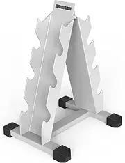 PROIRON A-Frame Dumbbell Rack, Weight Rack 4 Tier Multilevel Weight Storage Organizer for Dumbbells(300 kg Weight Capacity, 2022 Version) for Home Gym Weight Stand(Rack Only)