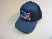 MotoAmerica Superbike Black Polyester Strapback Baseball Cap Hat New Never Worn