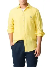 [Rodd & Gunn] Coromandel 2 Long Sleeve Sports Fit Shirt in Sunshine