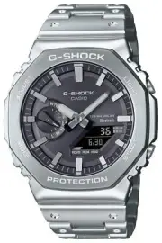 CASIO G-SHOCK GM-B2100SD-1AJF Silver Full Metal Analog Digital Men Watch New