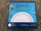 CORELLE VITRELLE LIVINGWARE " AMELIA " 12 PC. DINNERWARE SET NIB