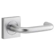 Oslo Lever Square Rose Brushed Chrome