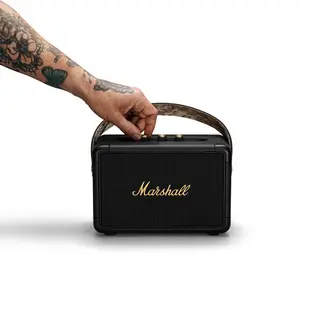 ♪ Your Music 愉耳樂器 ♪現貨秒出 公司貨Marshall Kilburn II攜帶式藍牙喇叭- 古銅黑