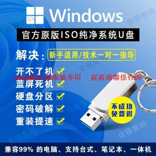 現貨PE啟動U盤128G電腦系統重裝windows11107正式版ISO永久一鍵裝機 露天市集 全臺最大的網路購物市