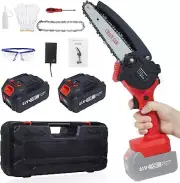 NARVIK Chainsaw Rechargeable 21V 3.0Ah Large Capacity Batteries Equipped with 2