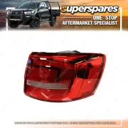 Superspares Tail Light Outer Right Hand Side for Volkswagen Jetta 1B Clear Red