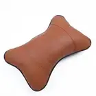 Neck Pillow Head Rest Memory Neck Support PU Leather Seats Parts&Accessories
