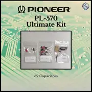 Pioneer PL-570 Turntable Capacitor Restoration Kit - Nichicon