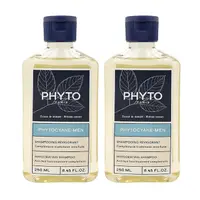 在飛比找誠品線上優惠-PHYTO 髮朵 男性健髮賦活洗髮精250ml*2入組 平行