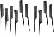 TOVINANNA Hair Cutting Comb Set Narrow Teeth Smooth and No Burr Perfect for Pomade Hair