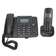 Expandable Corded/Cordless Phone System with Answering Machine for Home Office