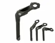 ORIGINAL! ADJUSTABLE ALLOY STEM 22.2MM ATB-180 IN BLACK.
