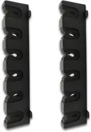 Wall Mount Fishing Rod Holders for Garage Organization, Horizontal Fishing Pole