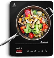 Sunmaki Induction Hob 2000 W Hot Plate