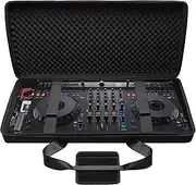 DR·AMIU DJ Controller Bag Case Compatible with Pioneer DJ DDJ-REV1, DDJ-FLX10, DDJ-REV5, DDJ-REV7, AlphaTheta DDJ-GRV6, RANE FOUR, RANE PERFORMER DJ Controller, Black Storage Bag