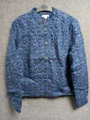 White Stuff Elora Quilted Jacket Ink Size UK 12 rrp £59.95 DH014 BB 03