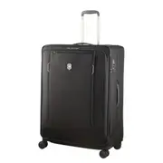 Victorinox Werks Traveller 6.0 - 78 cm Dual-Caster Softside Huge 131 Litre XL Suitcase - Black