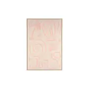 Maine & Crawford Birch 90x60cm Painted Beach Canvas w/ White PS Frame Wall Art