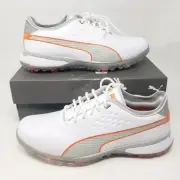 Puma ProAdapt Delta Mens Golf Shoes 193849 White Grey Size 9