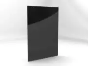 BLACK 3mm UV Acrylic Perspex Sheet 600 mm x 400mm FREE POSTAGE Signage, Display