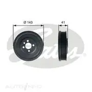 Gates Crankshaft Pulley - TVD1001