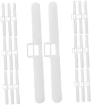BESPORTBLE 20Pcs Vertical Blind Slat Holders Top Slat Fixers for Easy Installation Compatible with Vertical Blinds Minimalist Design Essential Curtain Accessories