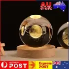Crystal Ball Lamp Table Lamps Standing Luminous Crystal Ball for Bedroom Decor A