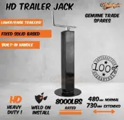 1x Trailer Caravan Boat Jack Stand 3600kg Rated Heavy Duty Extendable Leg