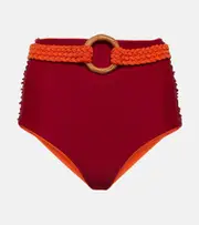 [Johanna Ortiz] Johanna Ortiz Tangelo Cumbi bikini bottoms AU 14 red