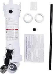 Atelierate R171096 Upgraded 320 Pool Automatic Chlorine Bromine Inline Feeder for 320 Chlorinator for Pools and Spa Centers