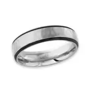signature GOLD SERIES III custom hammered luxury ring sstr650