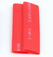 60pcs 6" Wire Wrap Assortment Set Red Heat Shrinkable Shrink Tube [M_4]