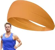 Sweatbands for Women | Sweat-Absorbent Men Headband Sports Headband | Comfortable Athletic Headband Sweat Wicking Headband for Running Cycling Fitness Training