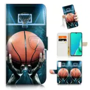 ( For Vivo Y20S ) Wallet Flip Case Cover AJ23292 Basketball