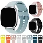 Sport Silicone Wrist Watch Band Replacement For Fitbit Versa 4 3 Sense 2 1 Strap