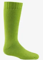 Wigwam F2081 Snow Bug Burnt Foliage Green Midweight Ski sock Toddler 7-10 Wool