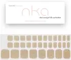 SEMI CURED GEL TOE NAIL STRIPS - GEL NAIL WRAPS - UV LED LAMP CURING NAIL POLISH